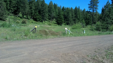 Lower Meadow entrance from Glass Hill Road