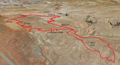 Brand Trails - Deadman, Bar B, Rockin A, Circle O Loop MTB