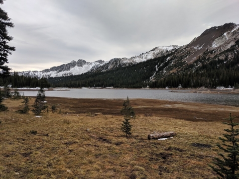 Minam Reservoir at a low point in October