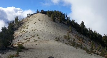 One of the saddles between Mule Peak and Granite Butte.