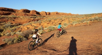 Kids on the rocks