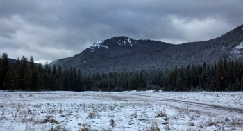 The airfield at Reds Horse Ranch during December