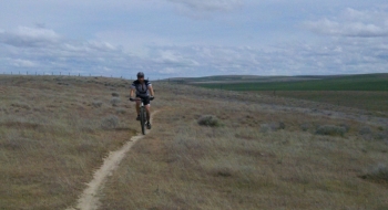 The trail master, mastering the trails.