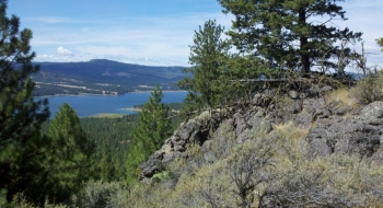 Indian Rock overlook, not to be confused with the Indian Rock overlook in La Grande.