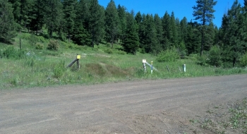Lower Meadow entrance from Glass Hill Road