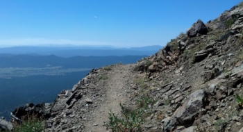 Exposure on Elkhorn Crest Trail!