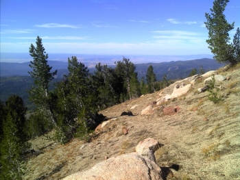 View toward the Grande Ronde Valley