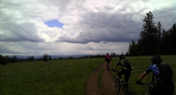 One of the short encounters with the ATV trail. One of the short encounters with the ATV trail.