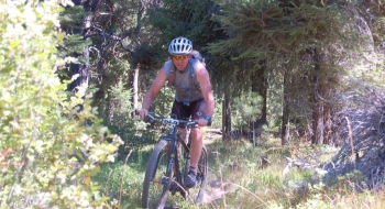 Andy Perry has ridden rock garden a lot!