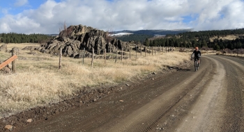Some awesome rock features on Bates Lane. Some awesome rock features on Bates Lane.