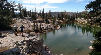 Unnamed lake beside Bear Lake