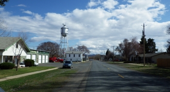 The turnaround at the fire station.
