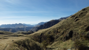 Looking back toward Joseph and the Imnaha.