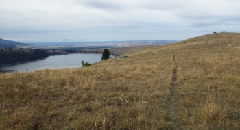 A nice view of the river from the trail. 