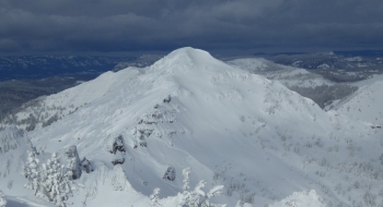 A look at Burger from the south, from Mule Peak