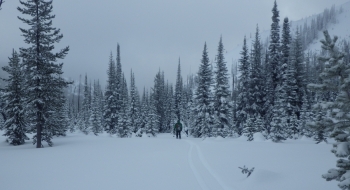 In the middle of Squaw Basin