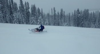 The snow gets really deep by Trout Creek. The snow gets really deep by Trout Creek.