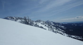 Looking south. Burger Butte is on the right of the picture.