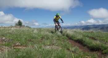 The author on Grizzley Ridge. The author on Grizzley Ridge.