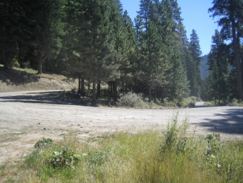 Switchback getting close to Moss Springs