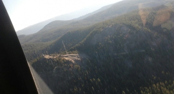 Mt. Fanny seen from the air