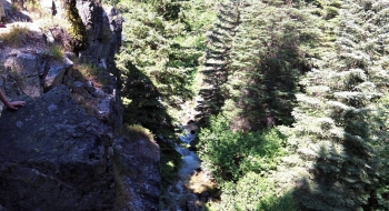 A nice gorge vista along the trail.