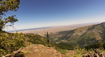 Sheep Ridge and the Lostine corridor to the east