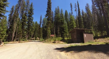 West Eagle Trailhead and campground